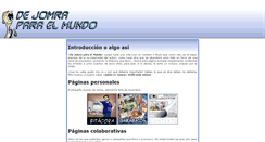 Desktop Screenshot of jomra.es